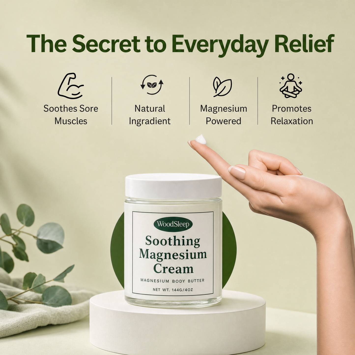 BareForm Magnesium Relief Cream